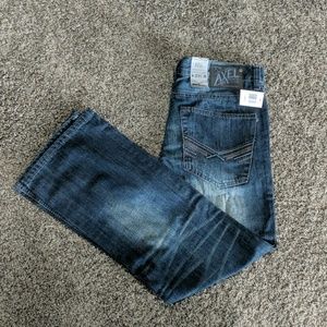 Axel Relaxed Straight Fit jeans dark wash 32x30